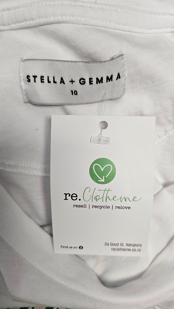 Stella+Gemma White Tee- Shirt (10)