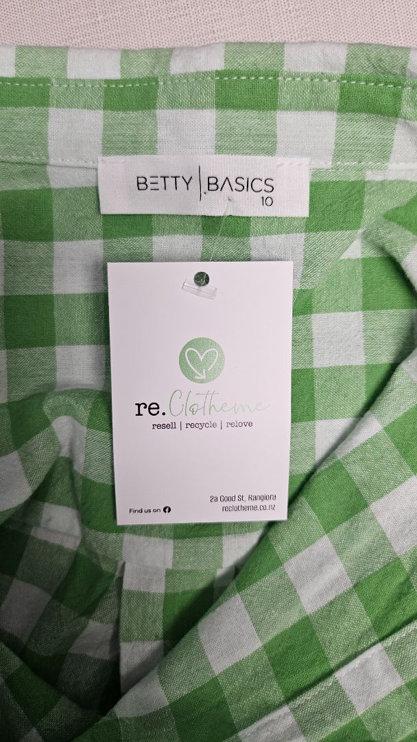 Betty Basics Green Heston Shirt (10)