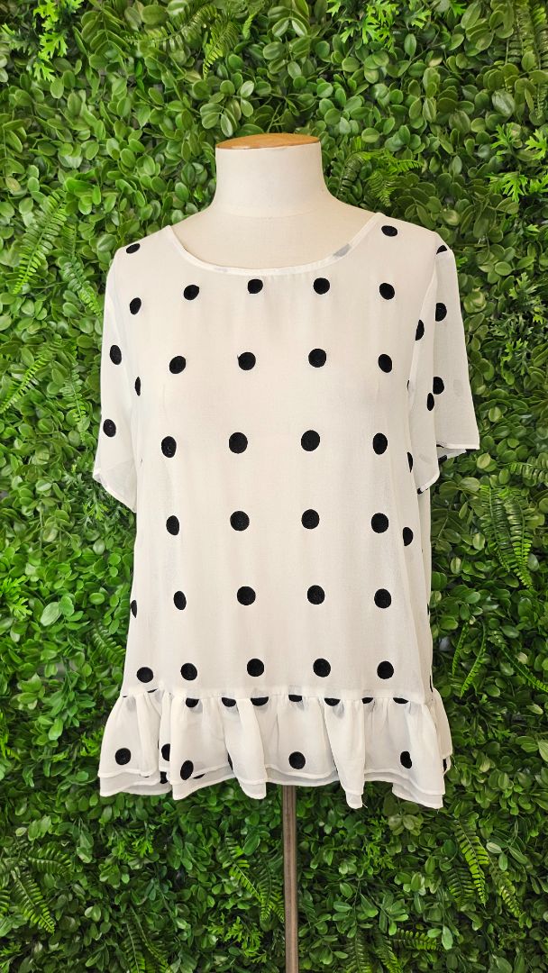 Libertine White Polka Top (12)