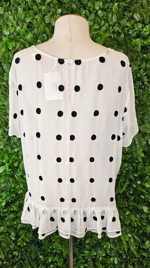 Libertine White Polka Top (12)