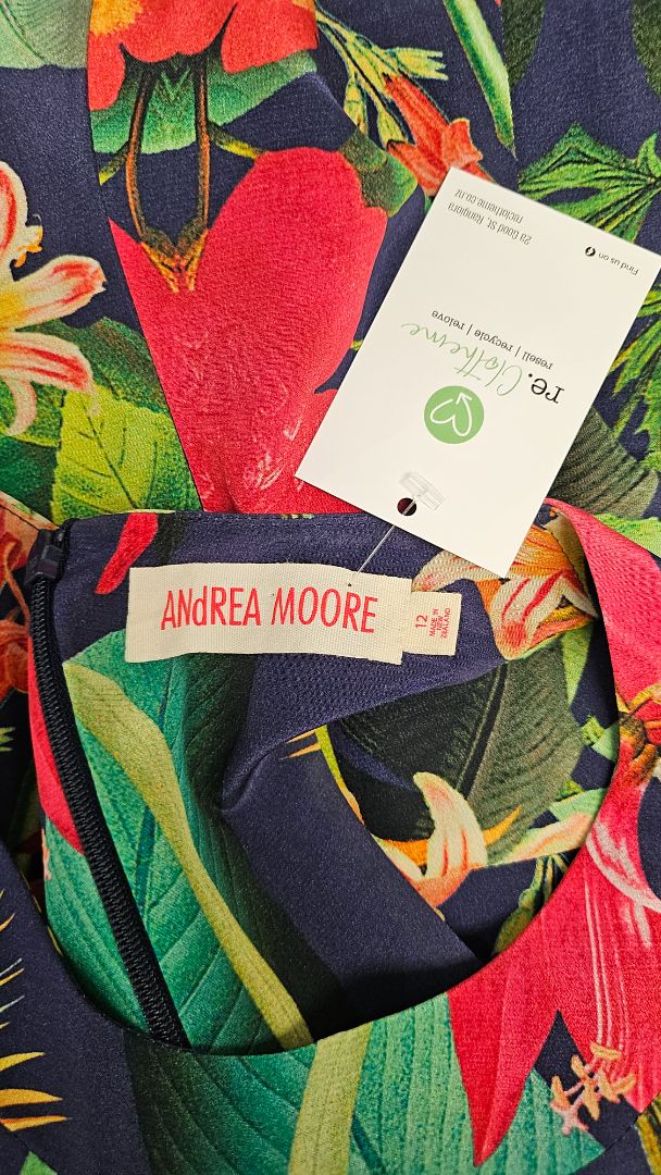 Andrea Moore Print Tropical Dress (12)