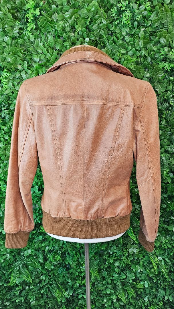 Ferganca Tan Vintage Leather Jacket (10)