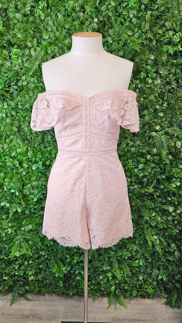 Forever New Pink Lace Jumpsuit (8)