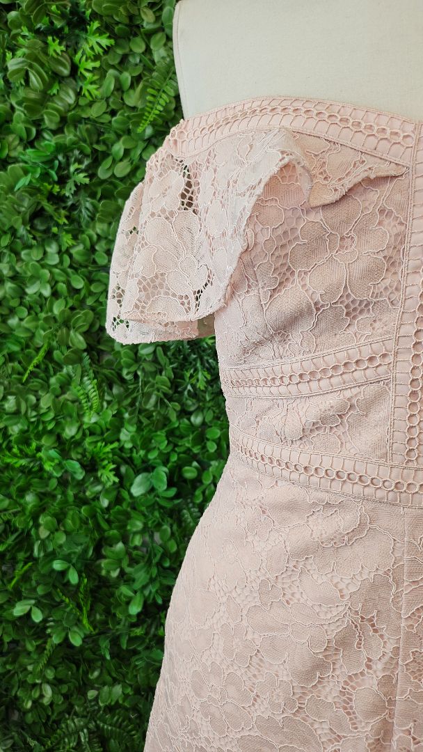 Forever New Pink Lace Jumpsuit (8)