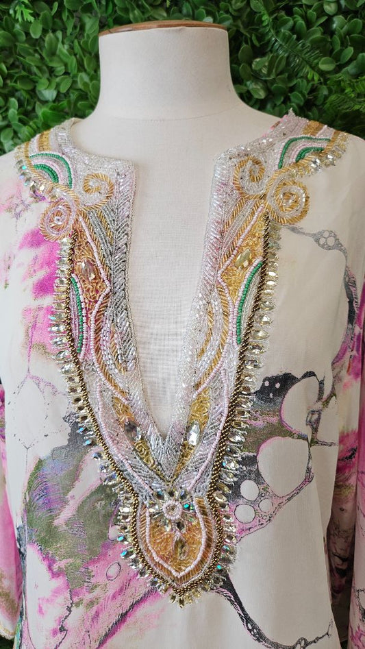 Halo & Hazard Multi Jewelled Kaftan (10)