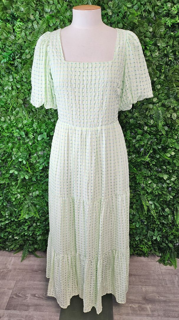 Ebby And I Mint Tie Back Dress BNWT (10)