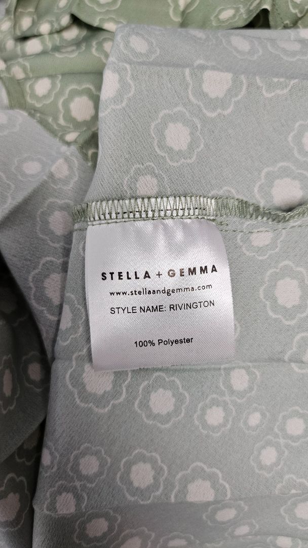 Stella+Gemma Sage Daisy Rivington Dress BNWT (12)