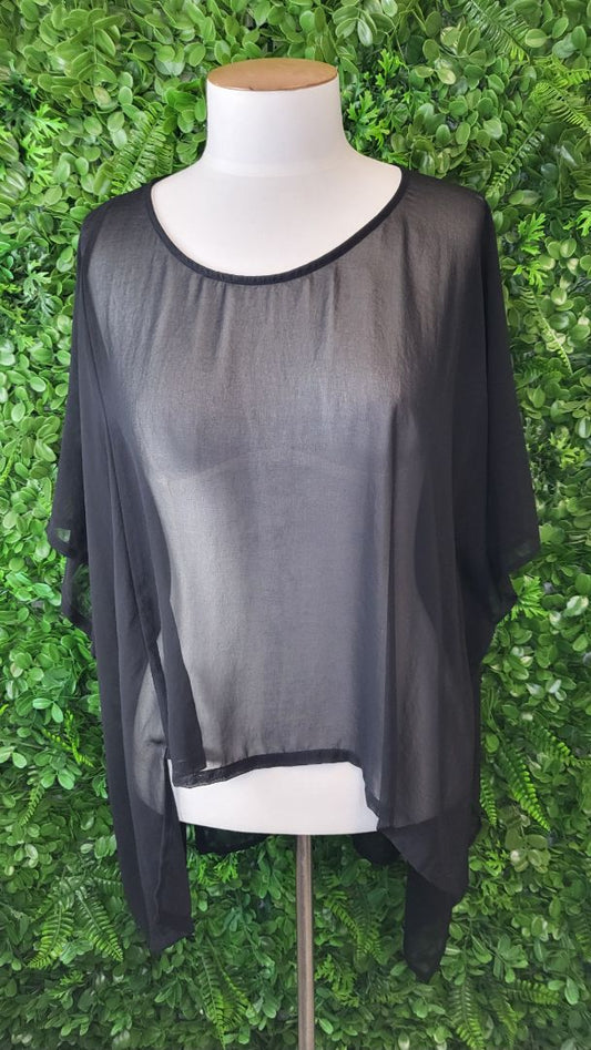 Nicola Waite Black Sheer Top (16)