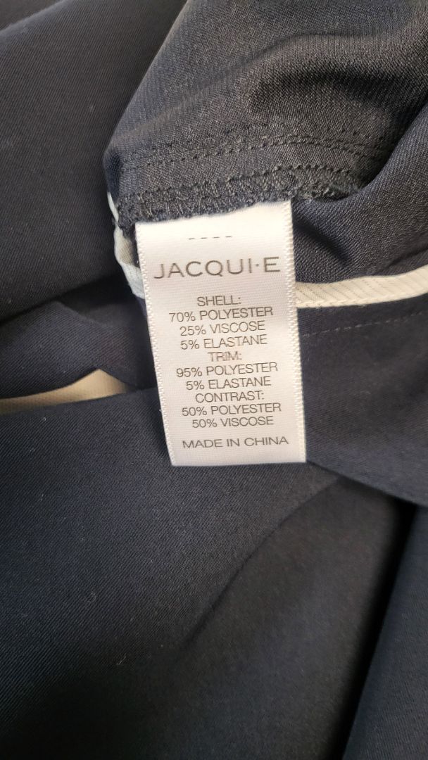 Jacqui E Navy Tailored Pant (14)