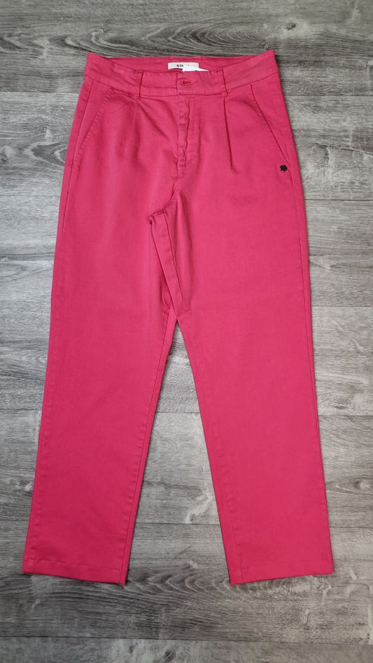 Garcia Pink Pleat Waist Pant (10)