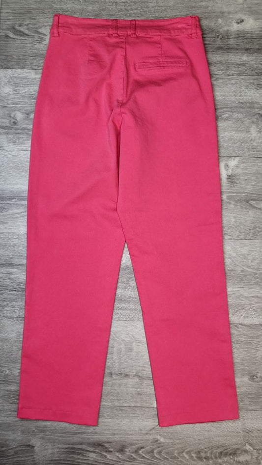 Garcia Pink Pleat Waist Pant (10)