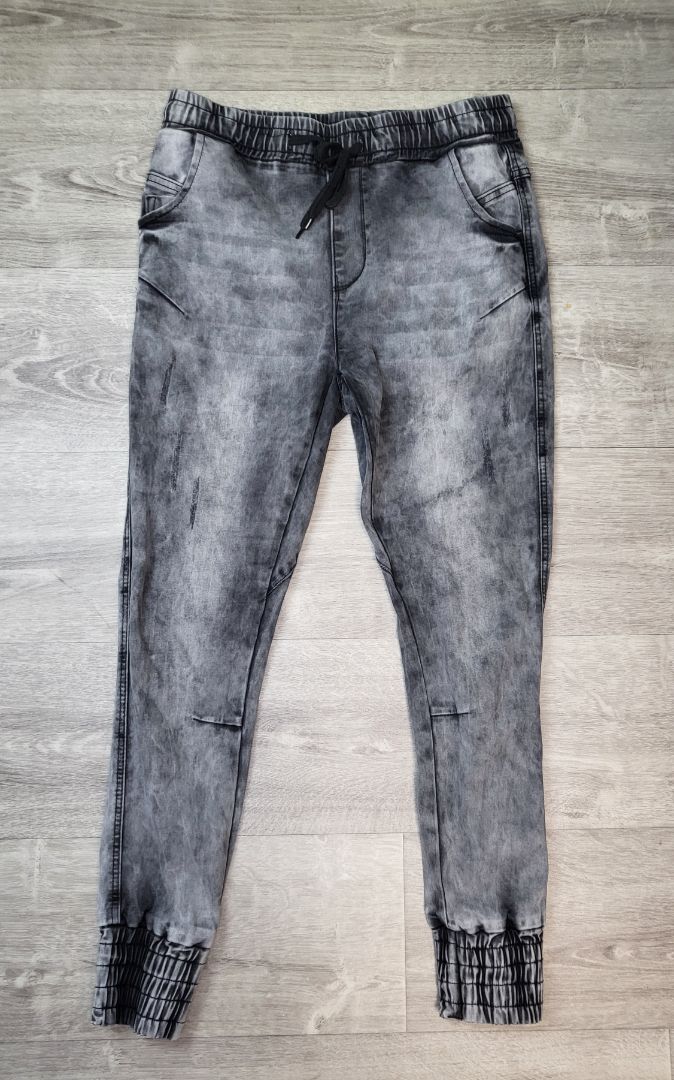 Home-Lee Grey Distressed Joggers (10)