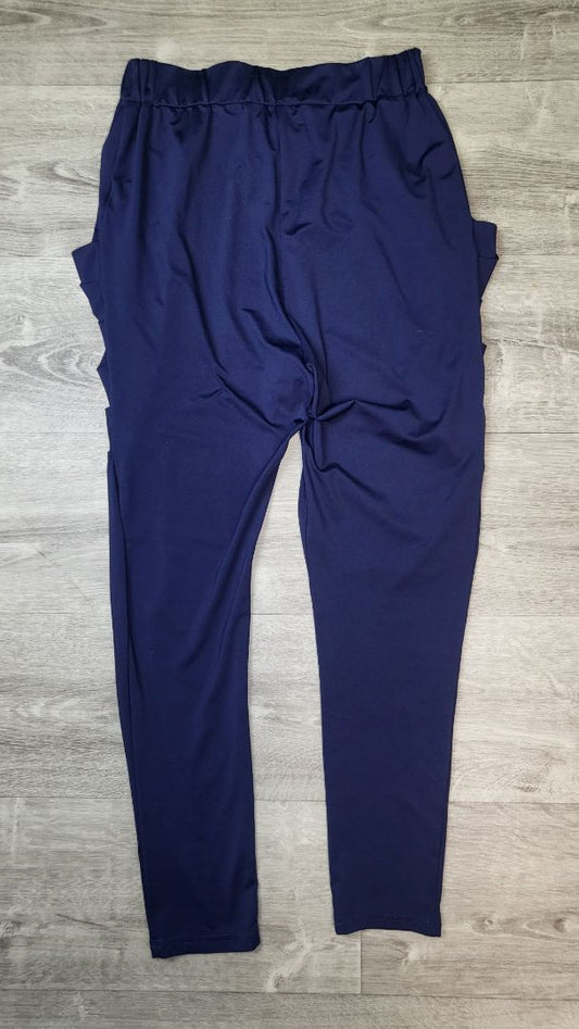 Pretty Basics Blue Harem Pants (10)