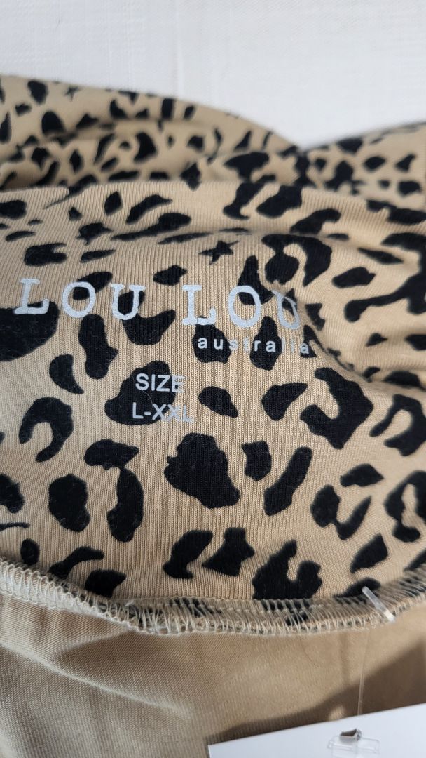 Lou Lou Animal Print Tube Skirt (14-16)