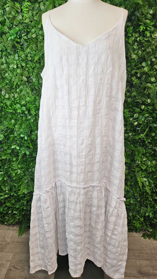 X Lab White Refraction Dress BNWT 16