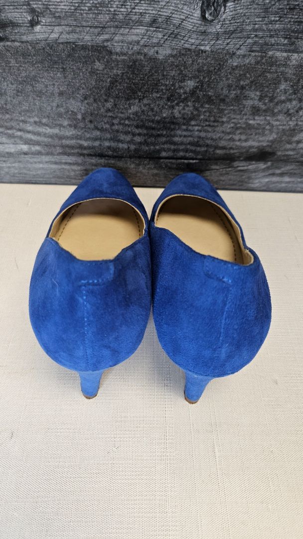 Clarks Cobalt Blue Suede Court Shoe (37)