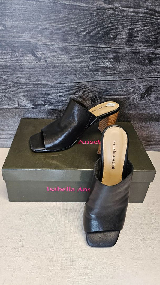 Isabella Anselmi Black Mule Heel (37)