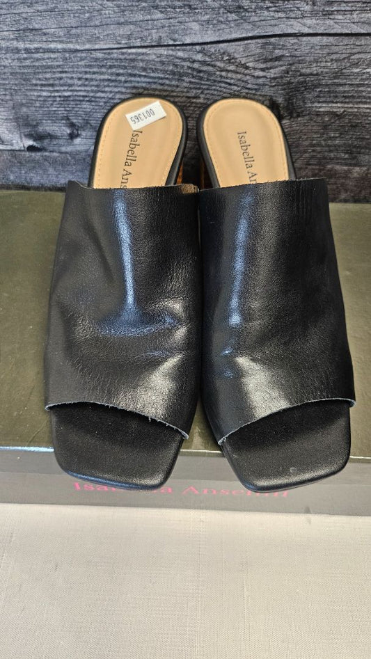 Isabella Anselmi Black Mule Heel (37)