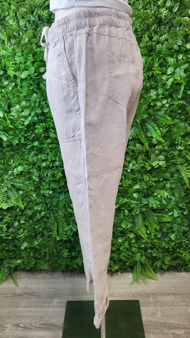 Max Natural Linen Jogger Pant 8