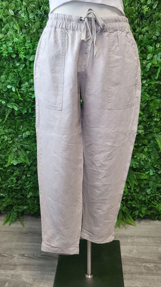 Max Natural Linen Jogger Pant 8