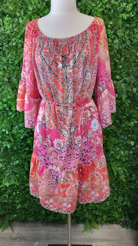 Vine Apparel Multi Tallulah Dress BNWT (14)