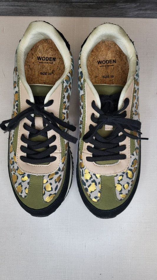 Woden Multi Leopard Sneaker (39)