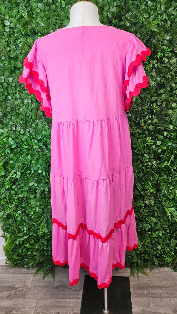 Label Of Love Pink Ric Rac Dress (12)