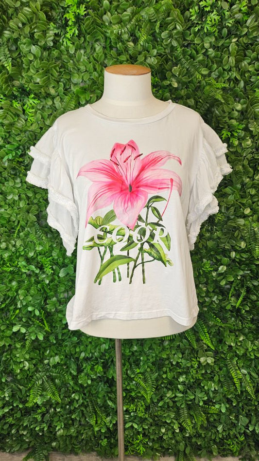 Coop White Life In Full Bloom Tee (12)