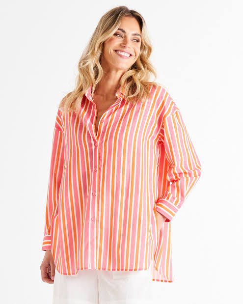 Betty Basics  Striped Shirt (14)