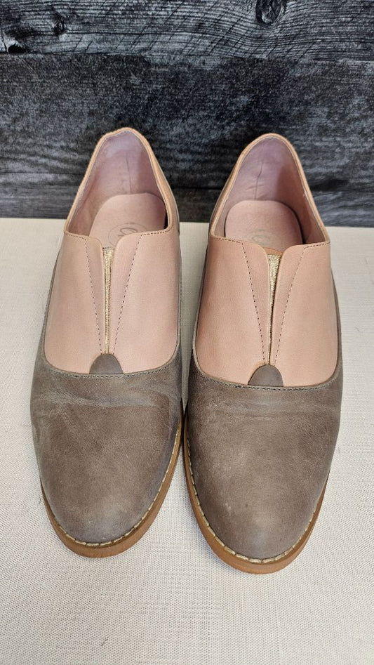 Oli Pink/Taupe Dandy Loafer (38)