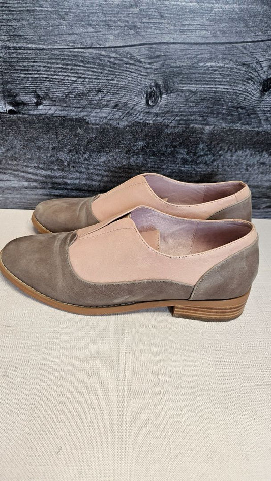 Oli Pink/Taupe Dandy Loafer (38)