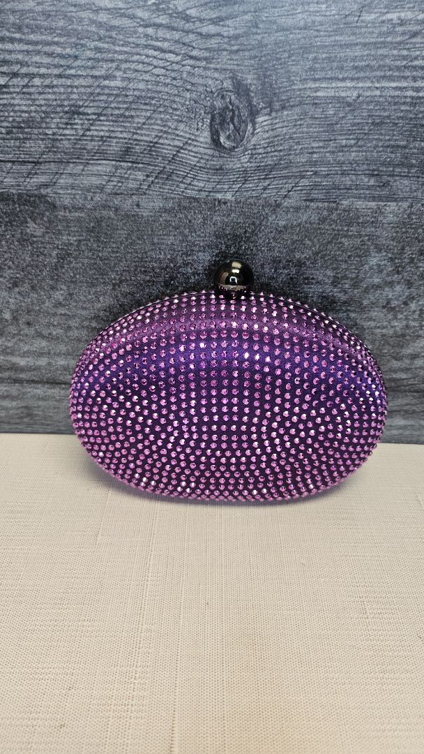 Olga Berg Purple Crossbody Bag (14cmx9cmx2cm)