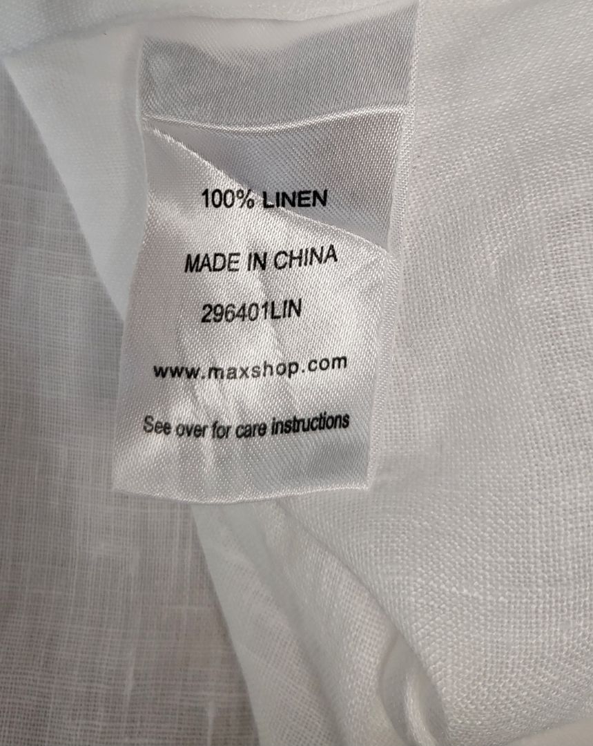 Max White Linen Top (14)