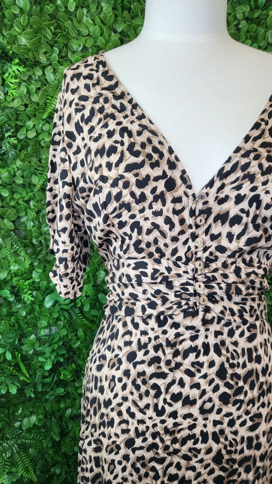 Sanctum  Animal Print Dress (12)