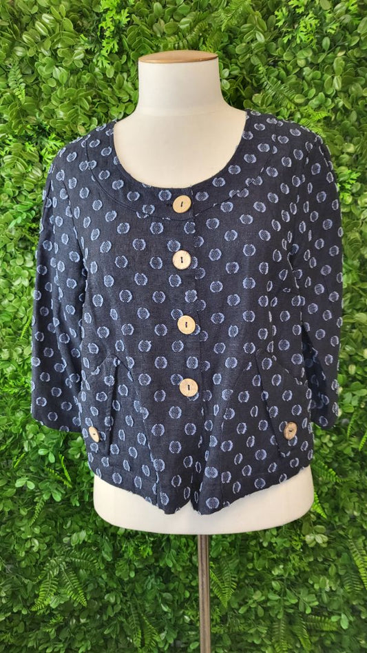 Lemon Tree Blue Spot Jacket (8)