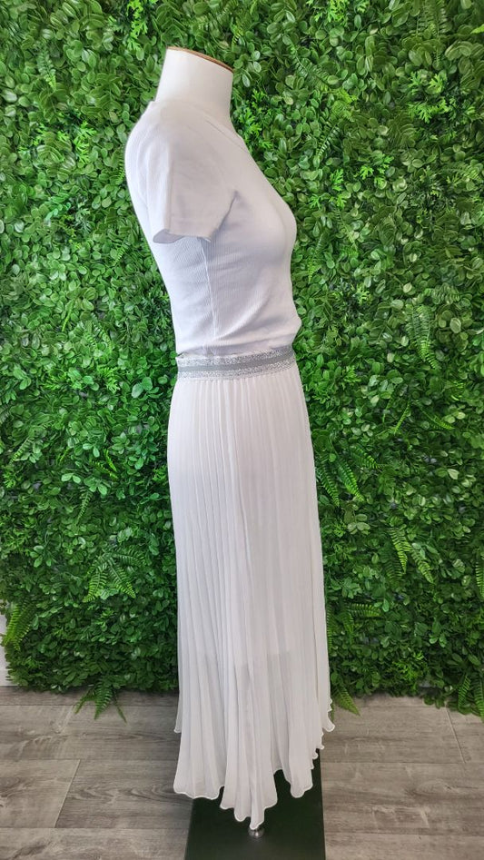 Random White Pleated Skirt (14)