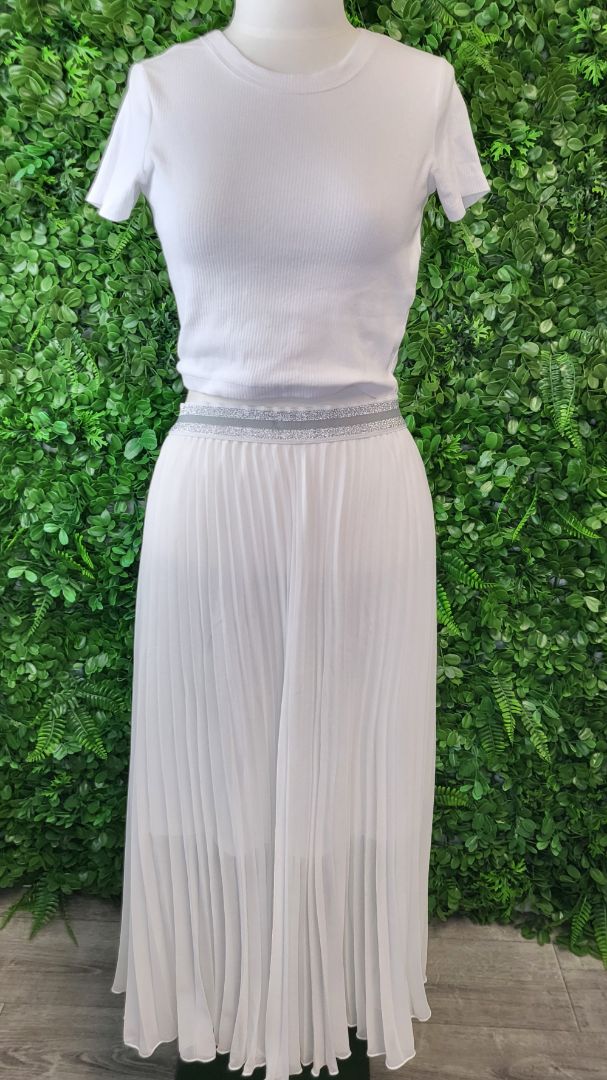 Random White Pleated Skirt (14)