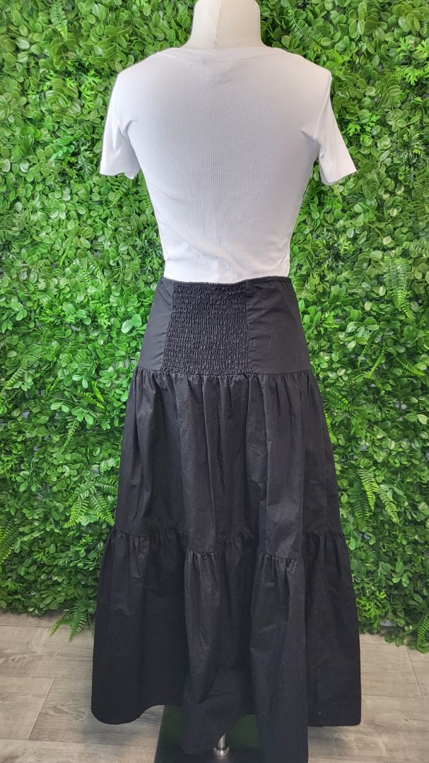 Drama The Label Black Tiered Skirt (14)