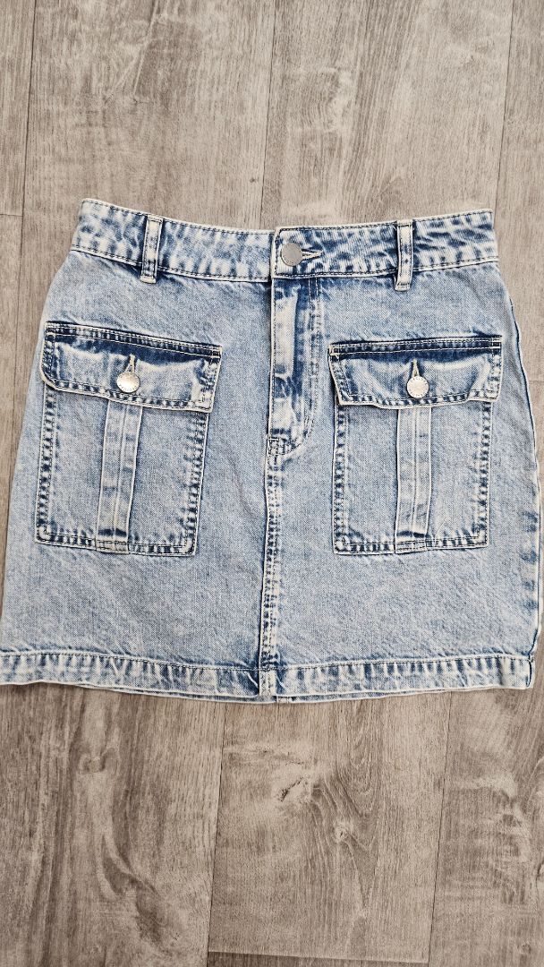 Decjuba  Denim Mini Skirt (8)