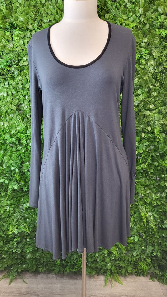 Paula Ryan Steely Grey Tunic Top (12)