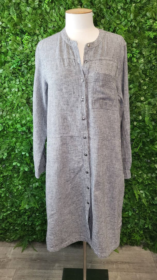 Yarra Trail Grey Shirt Dress (12)