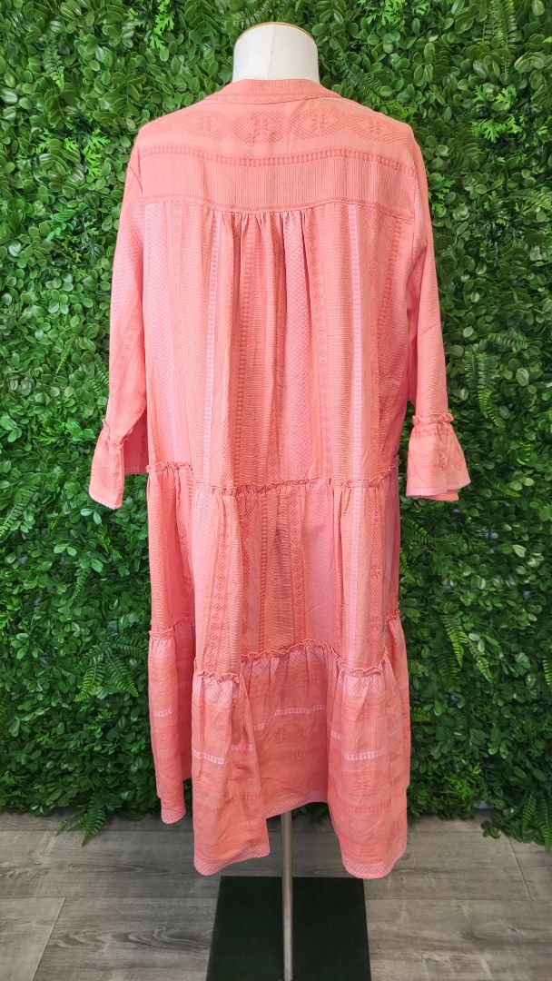 Virtuelle Coral Jacquard Dress (16)