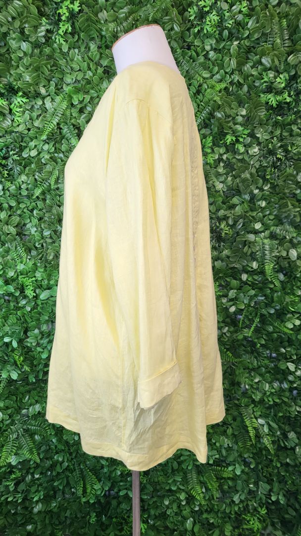 Blackstone Lemon Linen Top (16)