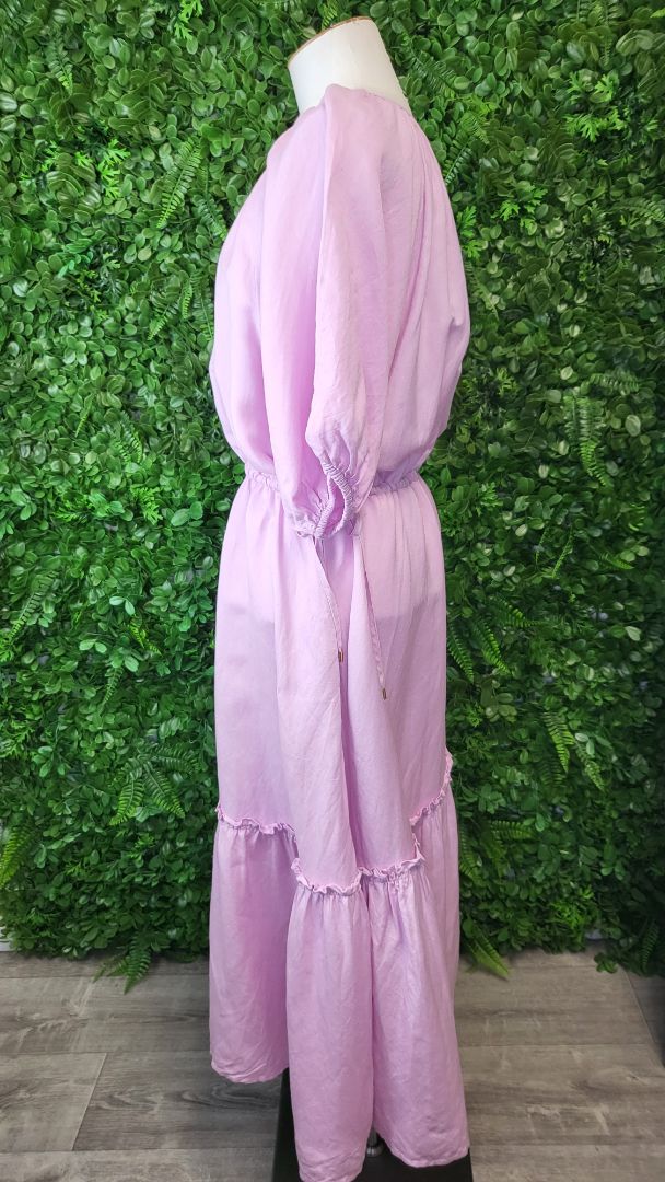 Preview Lavender Linen Blend Dress (16)