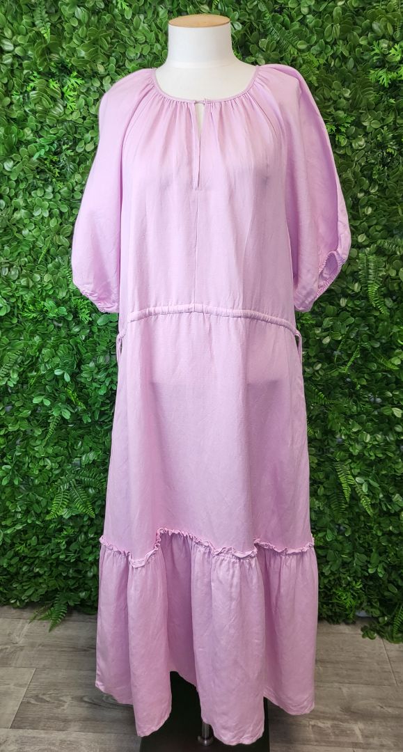 Preview Lavender Linen Blend Dress (16)