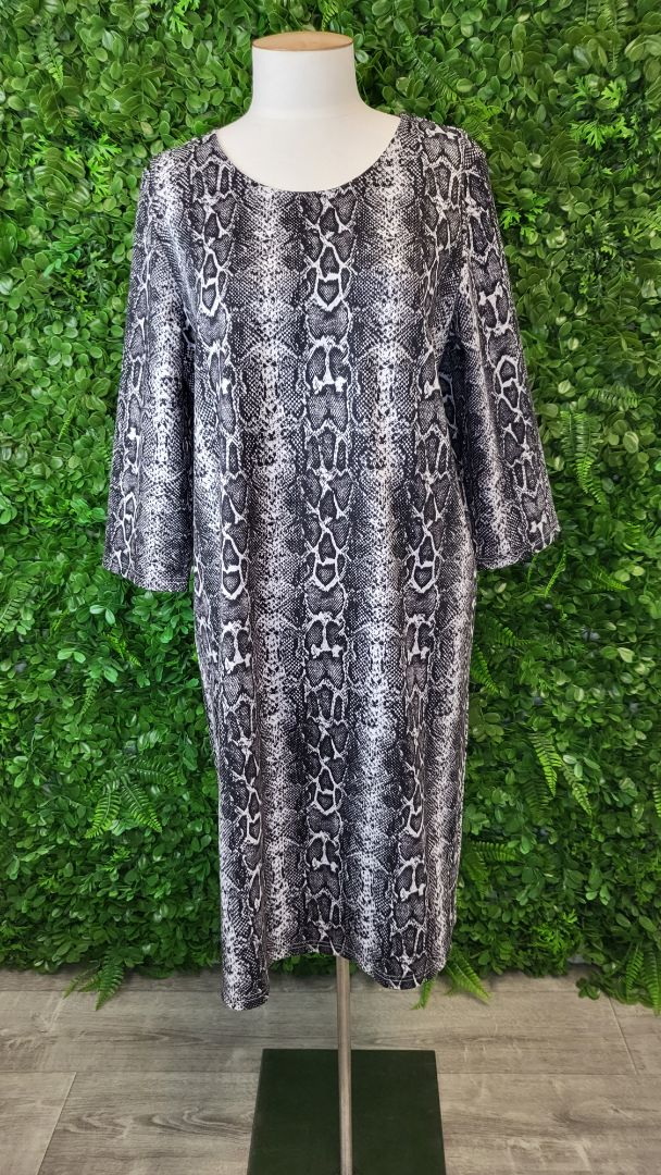 Soyaconcept Grey Snake Dress (16)