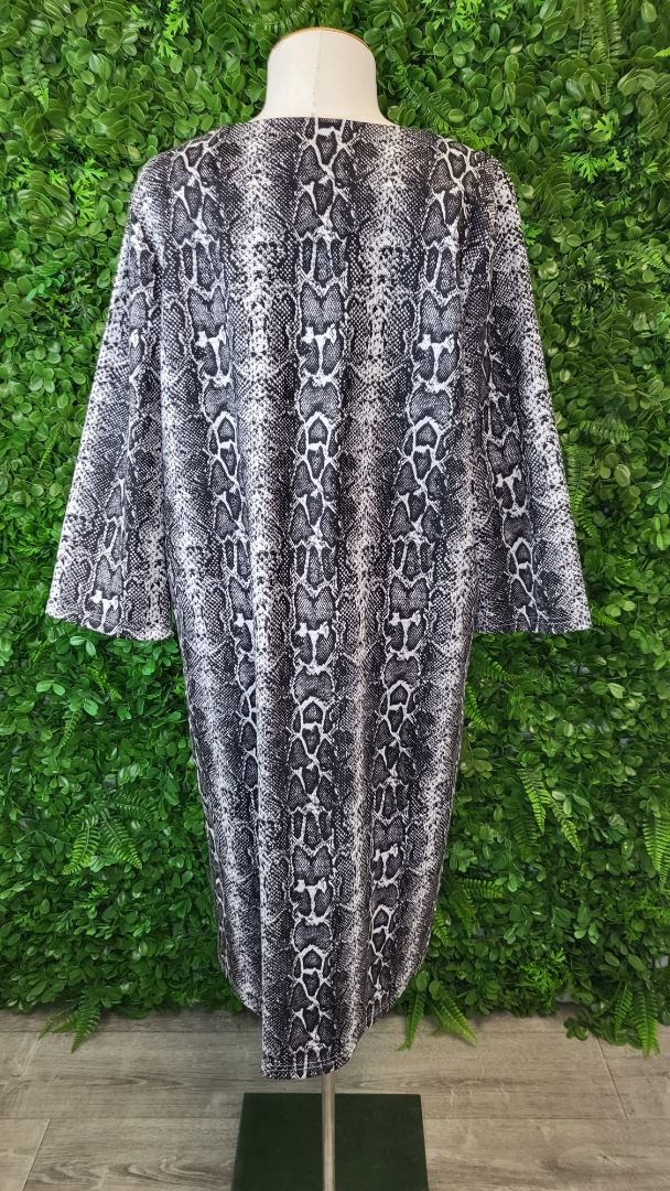 Soyaconcept Grey Snake Dress (16)