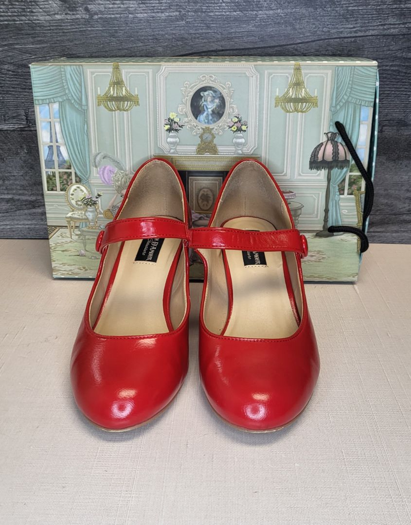 Kitten D'Amour Red Deitrich Heel (9)