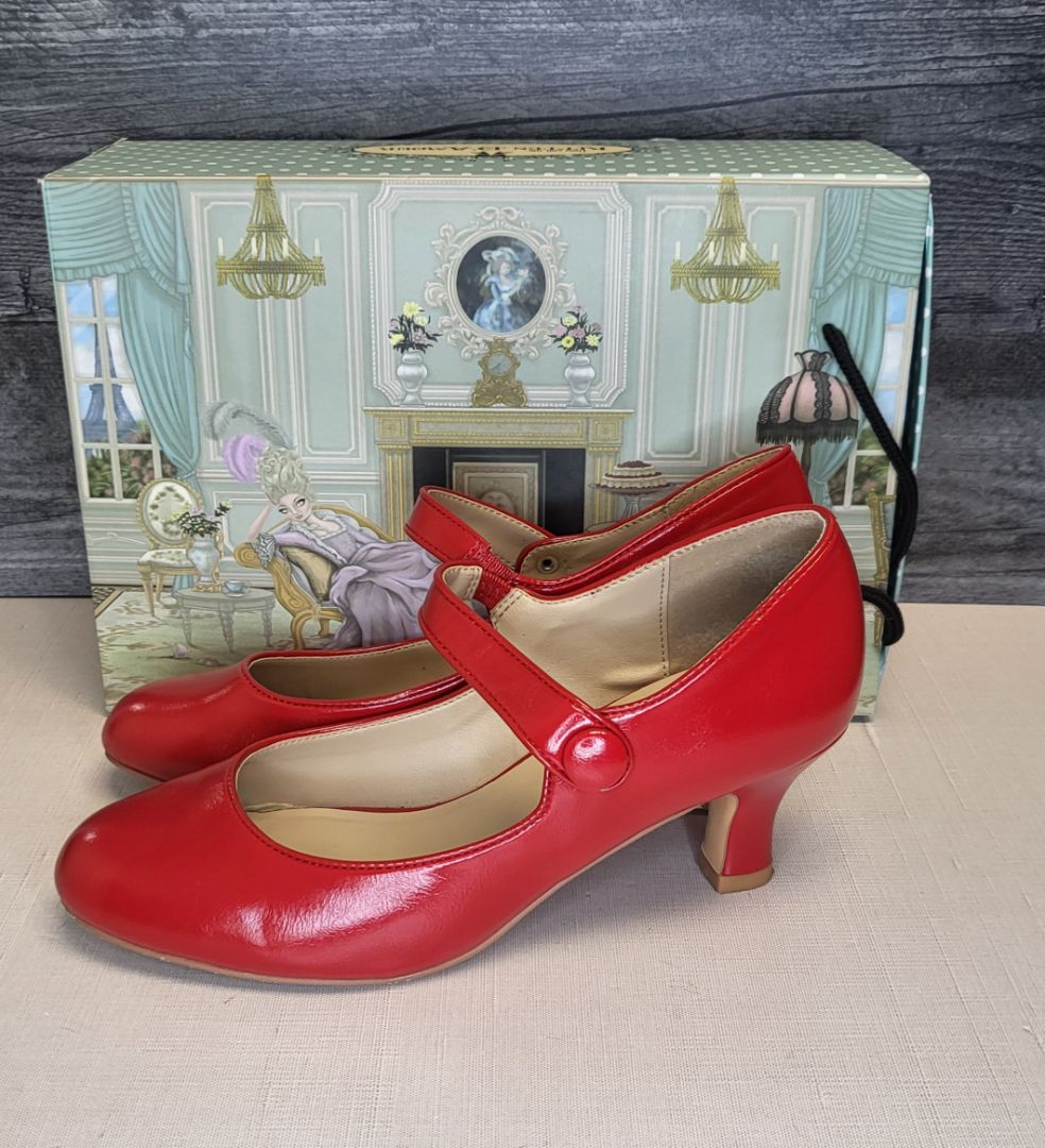 Kitten D'Amour Red Deitrich Heel (9)