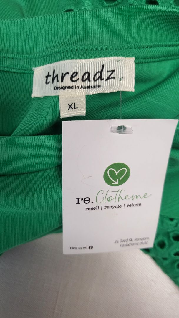 Threadz Green Contrast Sleeve Top (16)